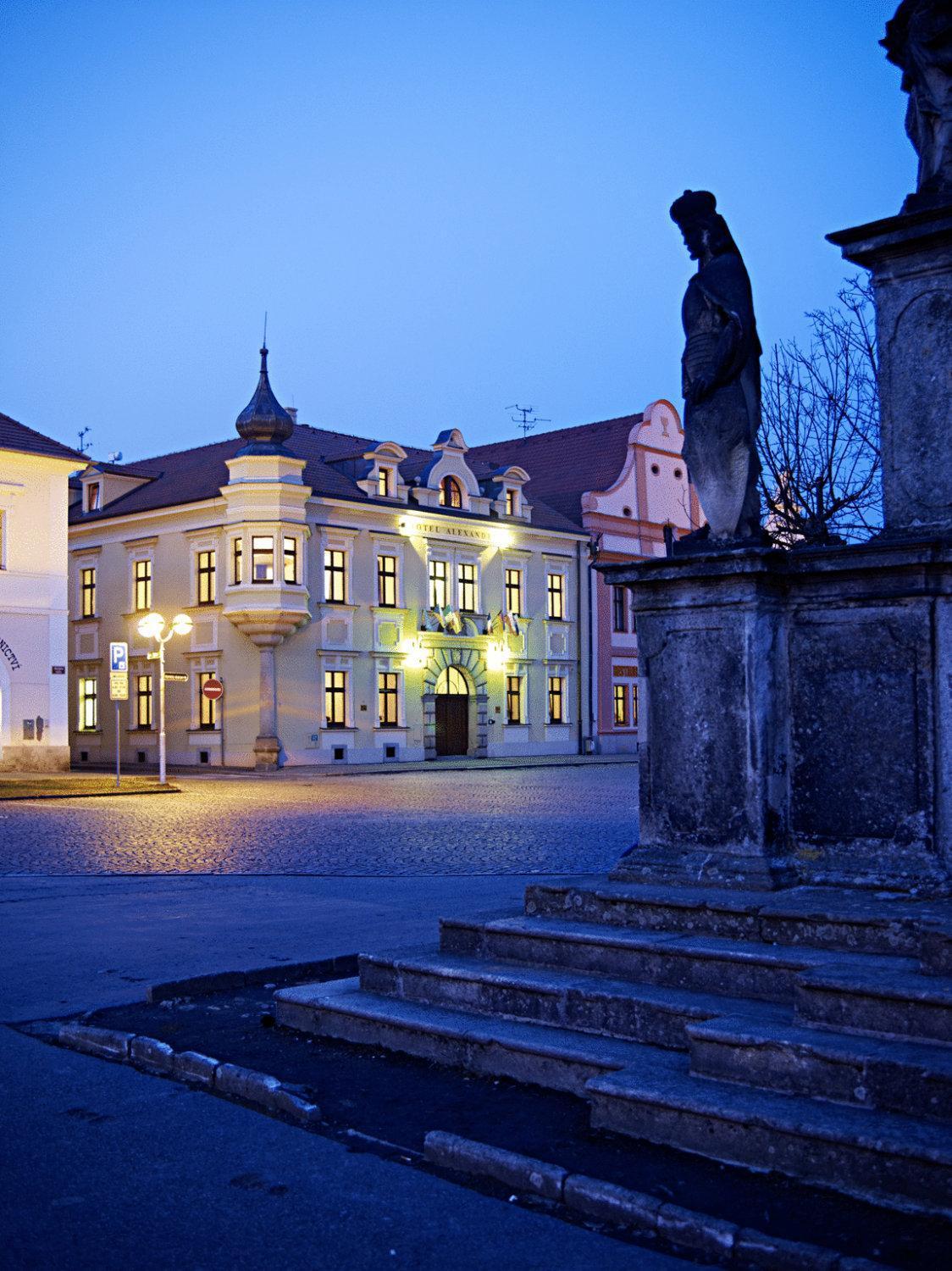 Alexander Hotel Stribro Exterior photo