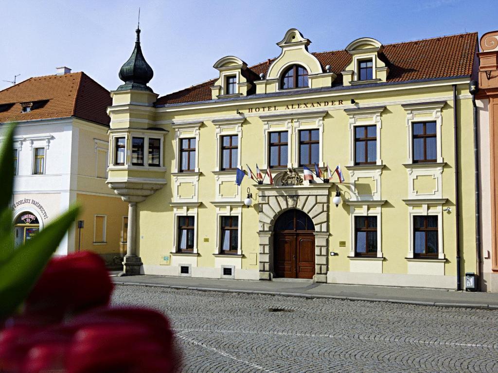 Alexander Hotel Stribro Exterior photo